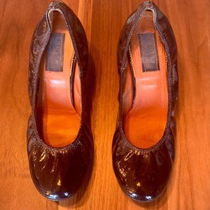 Lanvin ballerina kitten heels